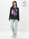 Лонгслив женский. Хлопок / Мотоко Арт