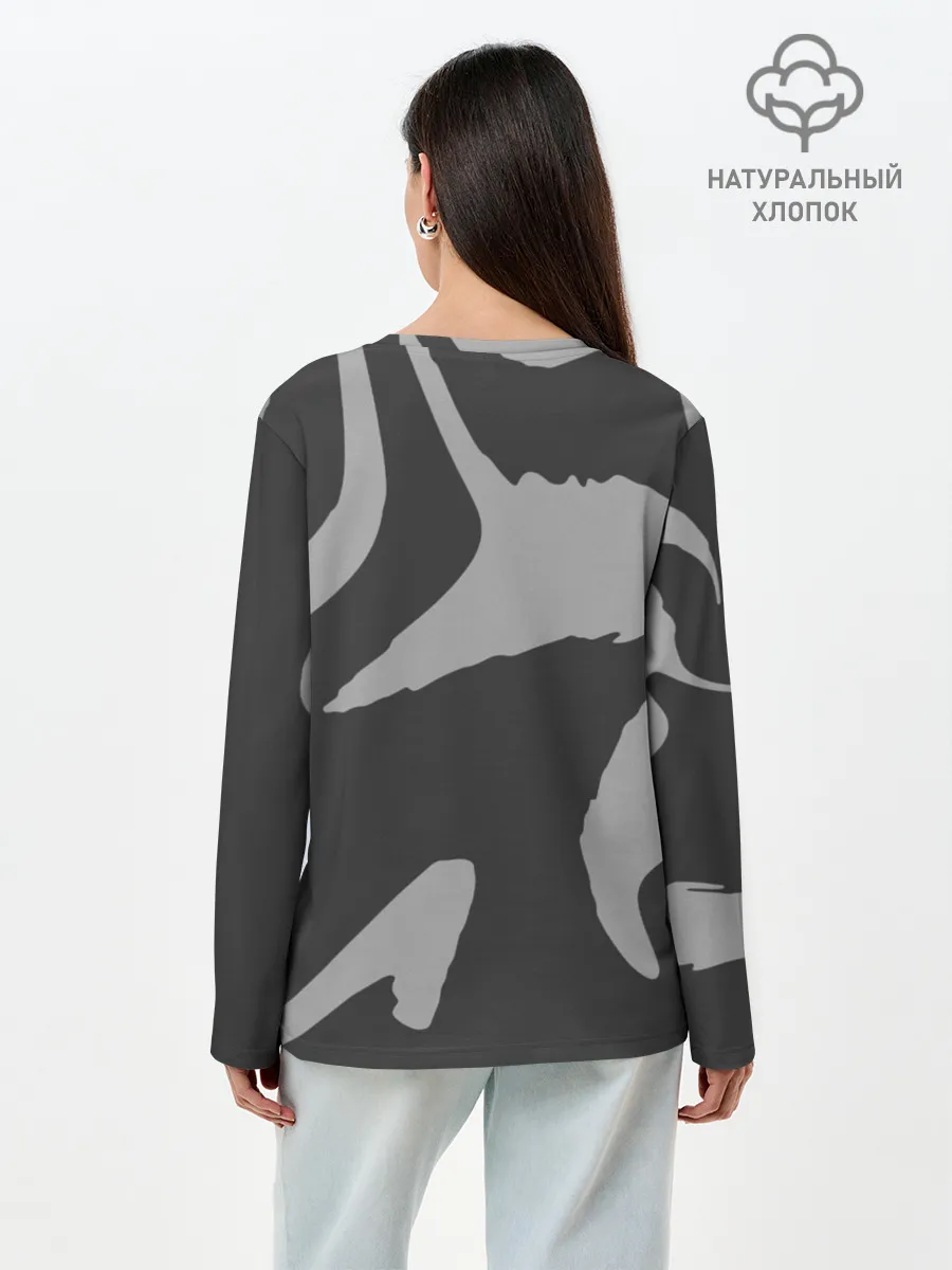 Лонгслив женский. Хлопок / BTS Style