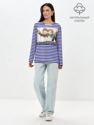 Лонгслив женский. Хлопок / Лето 2021