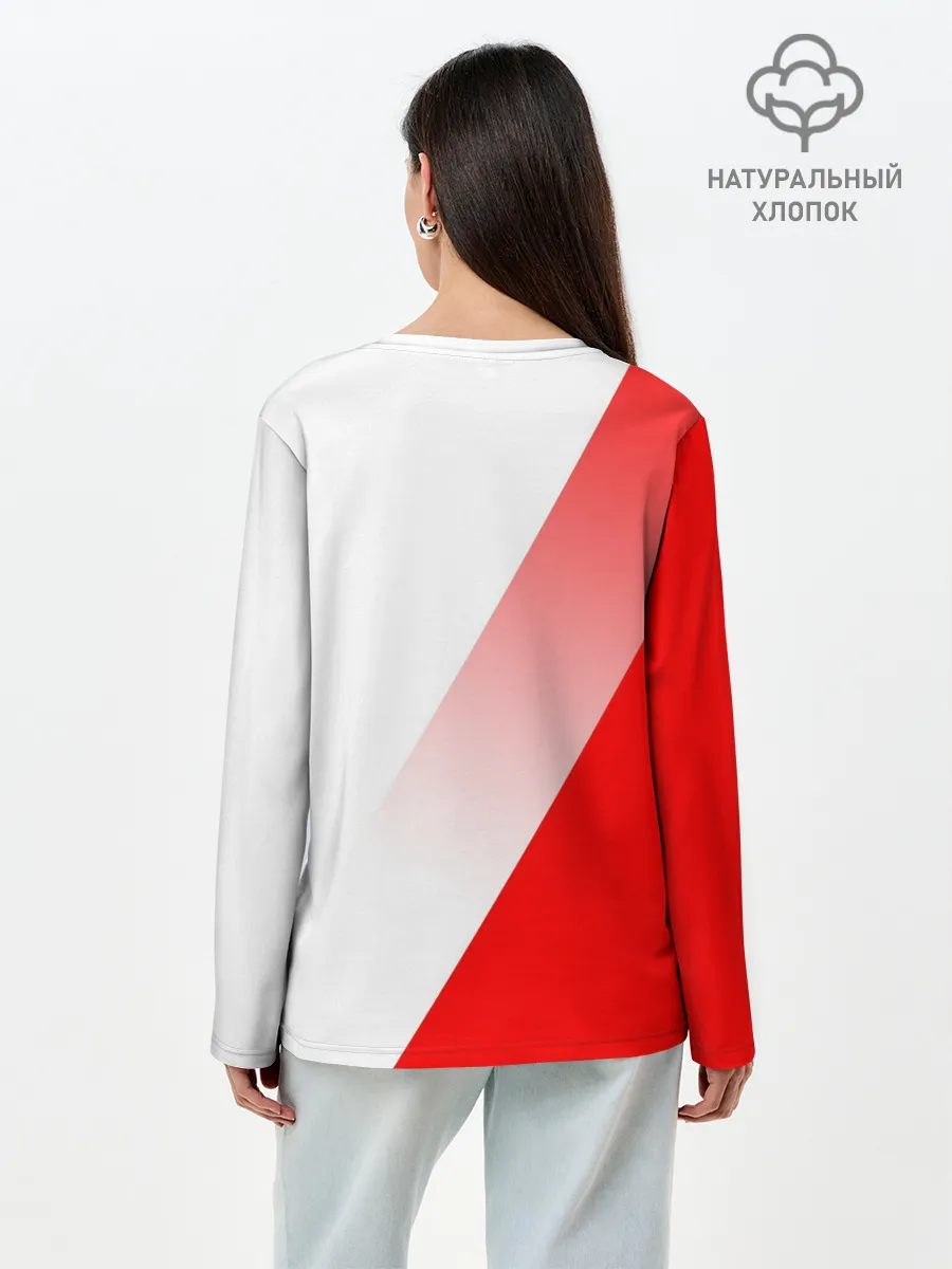 Лонгслив женский. Хлопок / FC AJAX AMSTERDAM / ФК АЯКС