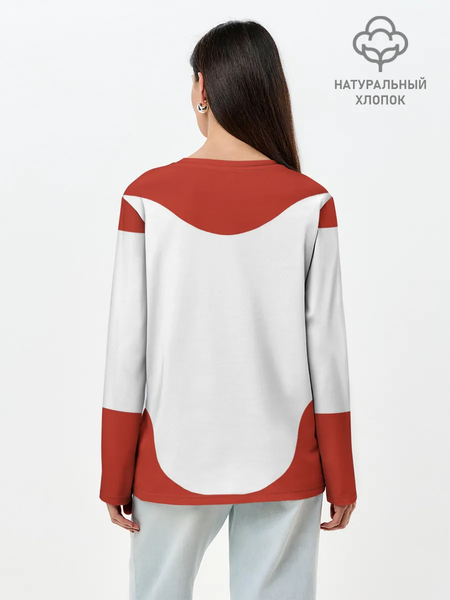 Лонгслив женский. Хлопок / Костюм Омни-Мэна