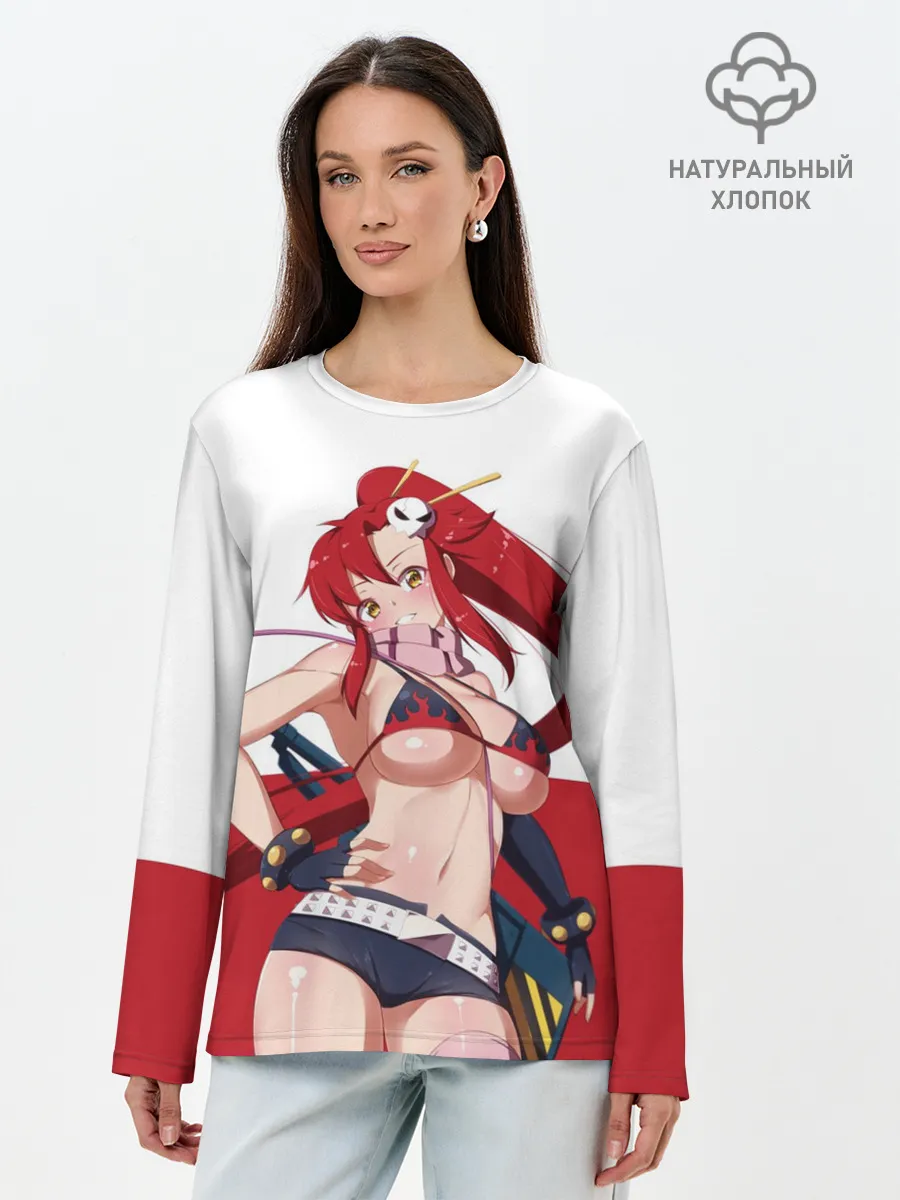 Лонгслив женский. Хлопок / Yoko Littner