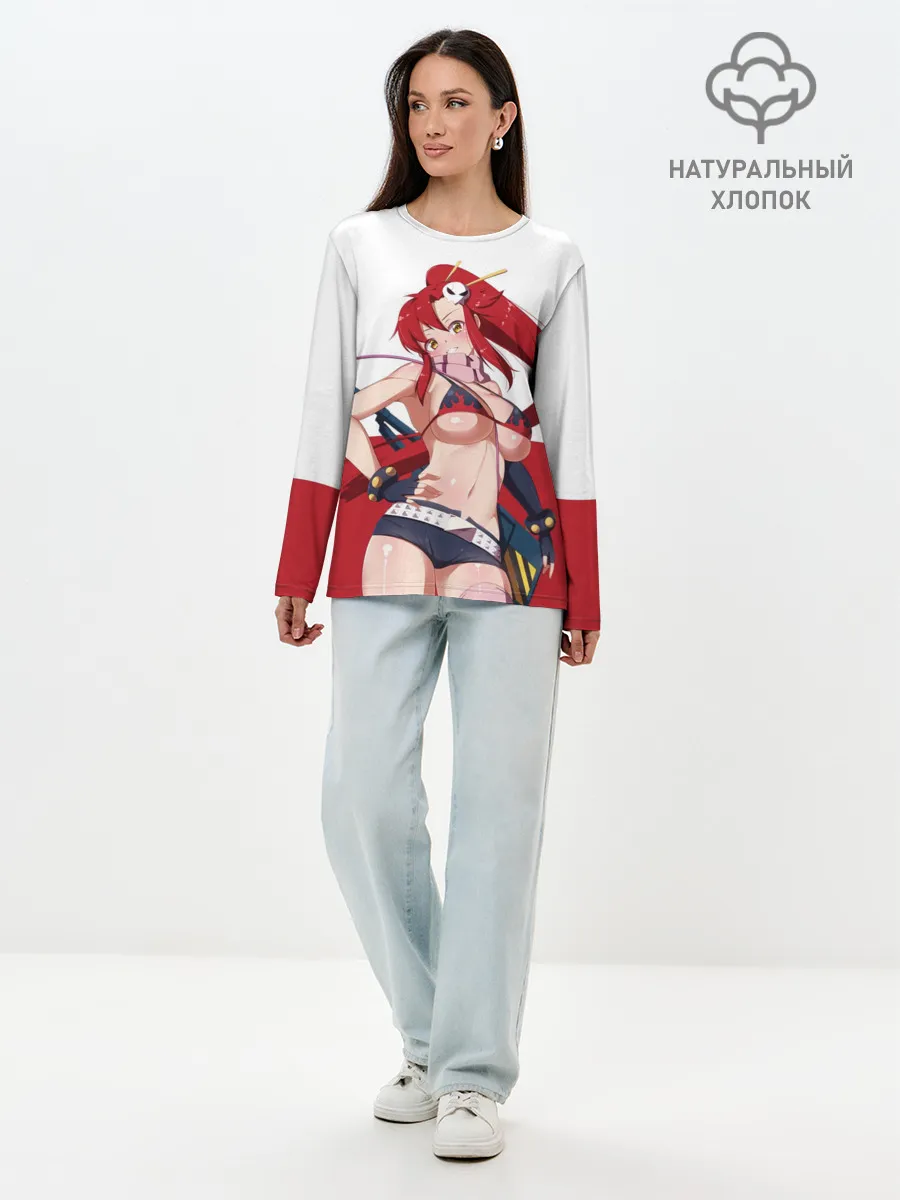 Лонгслив женский. Хлопок / Yoko Littner