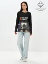 Лонгслив женский. Хлопок / Love, Death and Robots