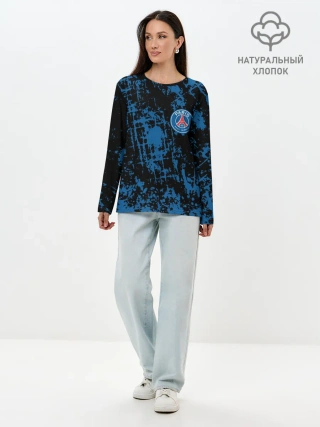 Лонгслив женский. Хлопок / Пари Сен-Жермен | Paris Saint-German