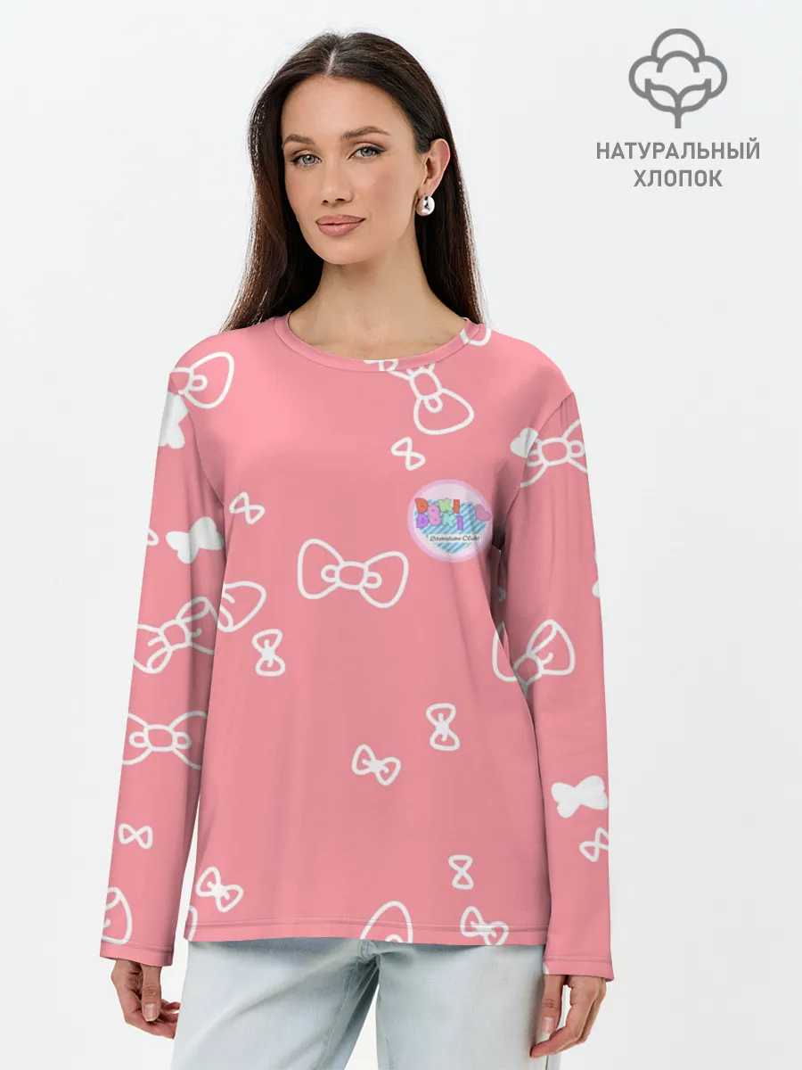 Лонгслив женский. Хлопок / Doki Doki Literature Club