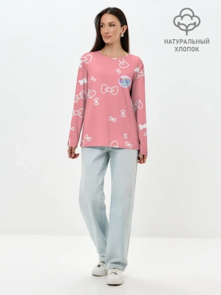 Лонгслив женский. Хлопок / Doki Doki Literature Club