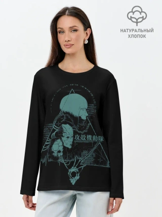 Лонгслив женский. Хлопок / GITS Scarlett