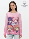 Лонгслив женский. Хлопок / DOKI DOKI LITERATURE CLUB