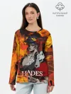 Лонгслив женский. Хлопок / Hades