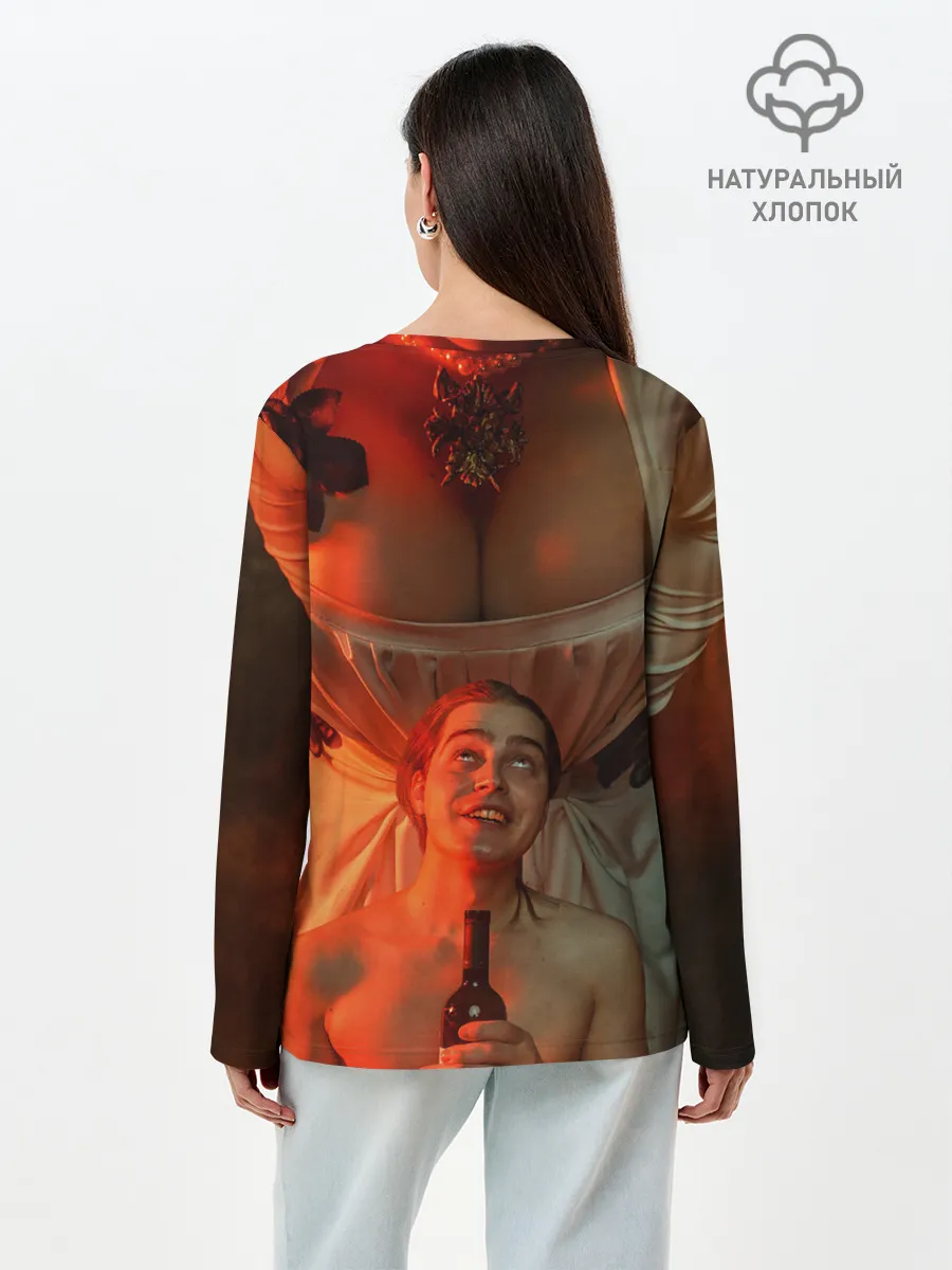Лонгслив женский. Хлопок / Lady Dimitrescu