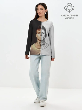 Лонгслив женский. Хлопок / Niletto side