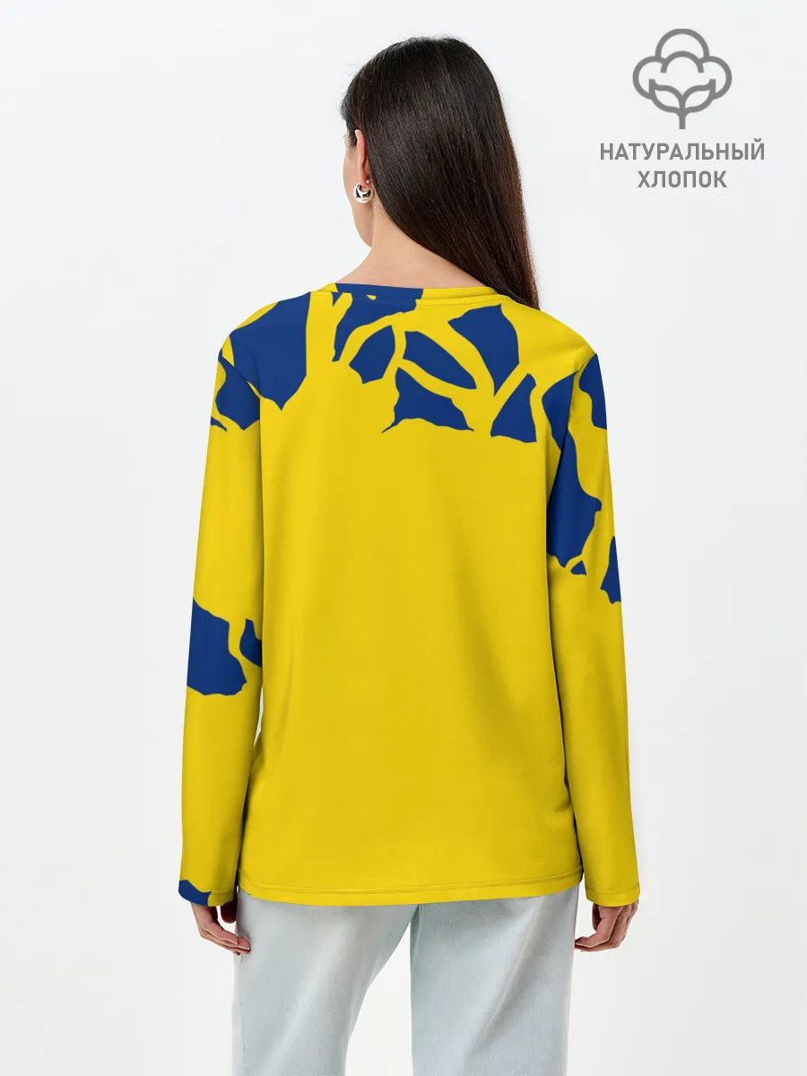 Лонгслив женский. Хлопок / OG Buda