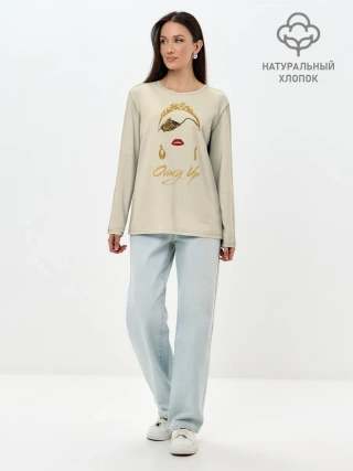 Лонгслив женский. Хлопок / Margo