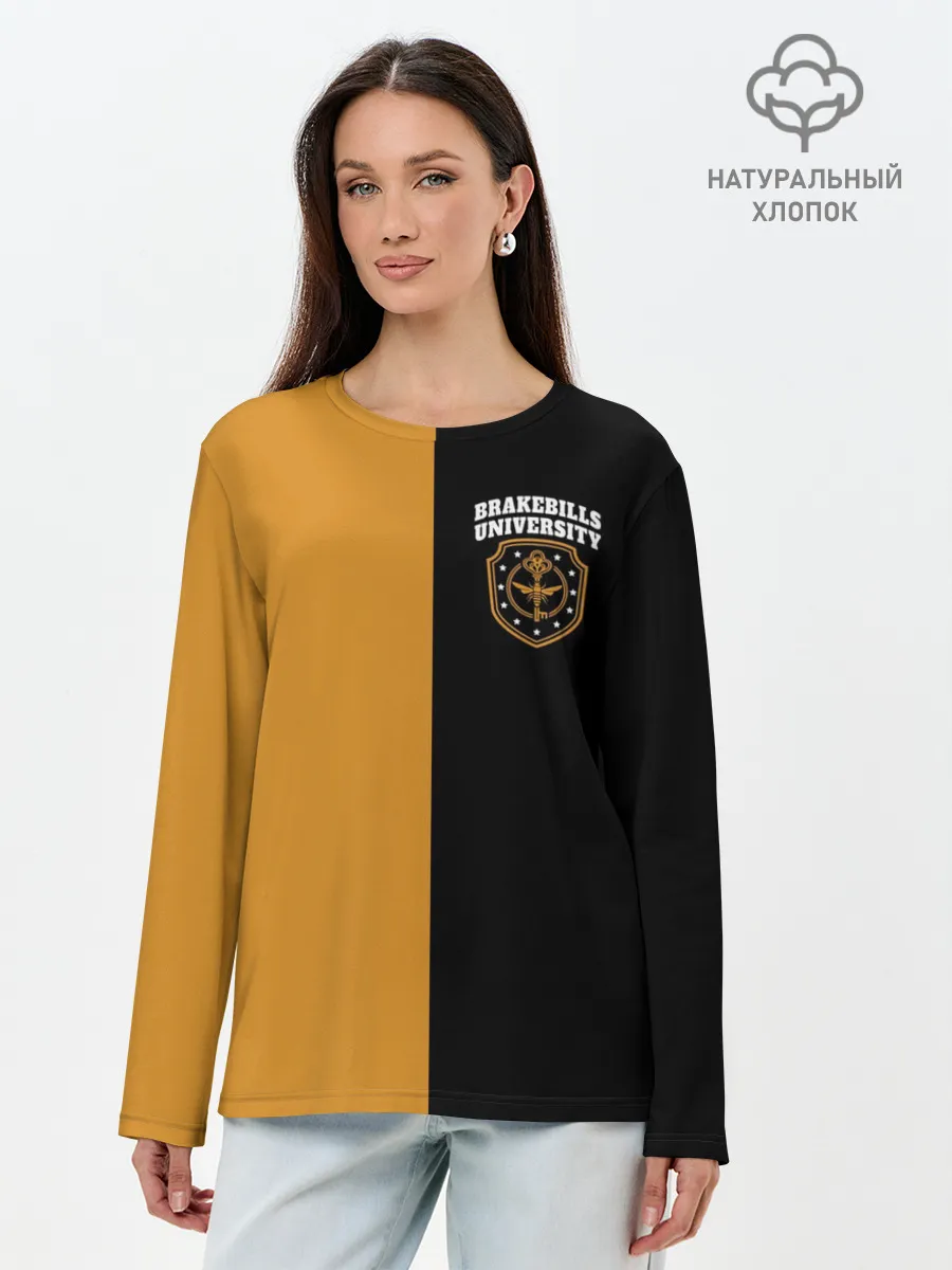Лонгслив женский. Хлопок / Brakebills University