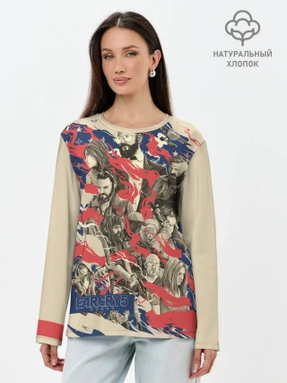 Лонгслив женский. Хлопок / Far Cry 5