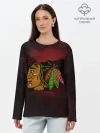 Лонгслив женский. Хлопок / CHICAGO NHL
