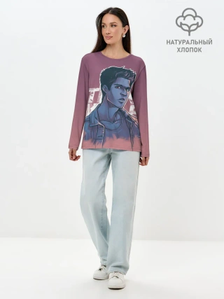 Лонгслив женский. Хлопок / Teen Wolf Scott McCall