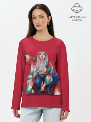 Лонгслив женский. Хлопок / Kill the love | Lisa