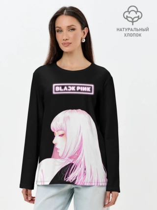 Лонгслив женский. Хлопок / Лиса БП