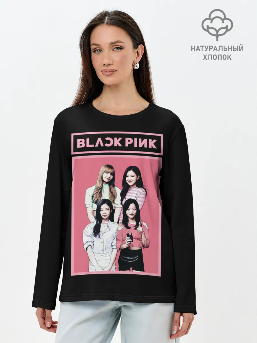 Лонгслив женский. Хлопок / BP Band