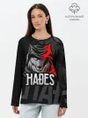 Лонгслив женский. Хлопок / Hades