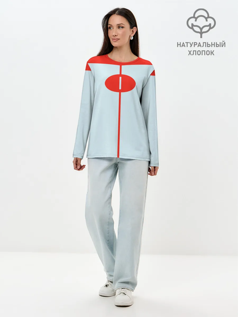 Лонгслив женский. Хлопок / Invincible - Omni-man