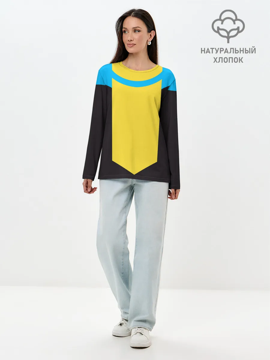 Лонгслив женский. Хлопок / Invincible - Mark Grayson