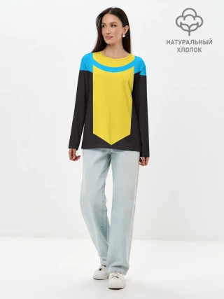 Лонгслив женский. Хлопок / Invincible - Mark Grayson