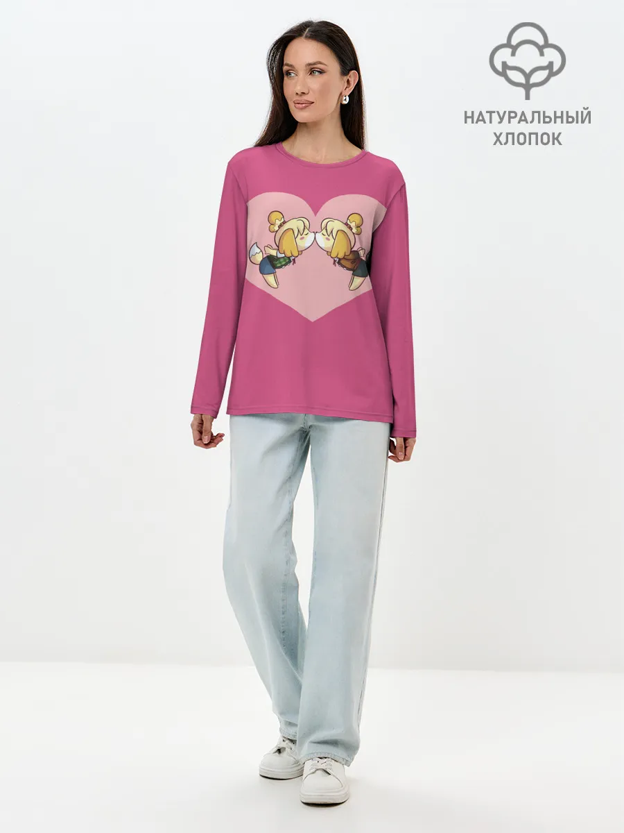 Лонгслив женский. Хлопок / Sweet Isabelle