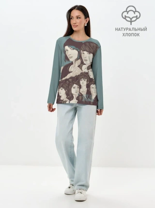 Лонгслив женский. Хлопок / Life Is Strange