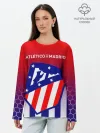 Лонгслив женский. Хлопок / ATLETICO DE MADRID / АТЛЕТИКО
