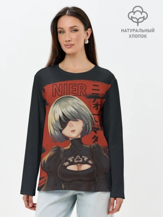 Лонгслив женский. Хлопок / nier