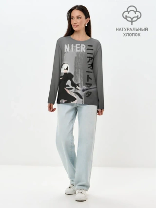 Лонгслив женский. Хлопок / nier