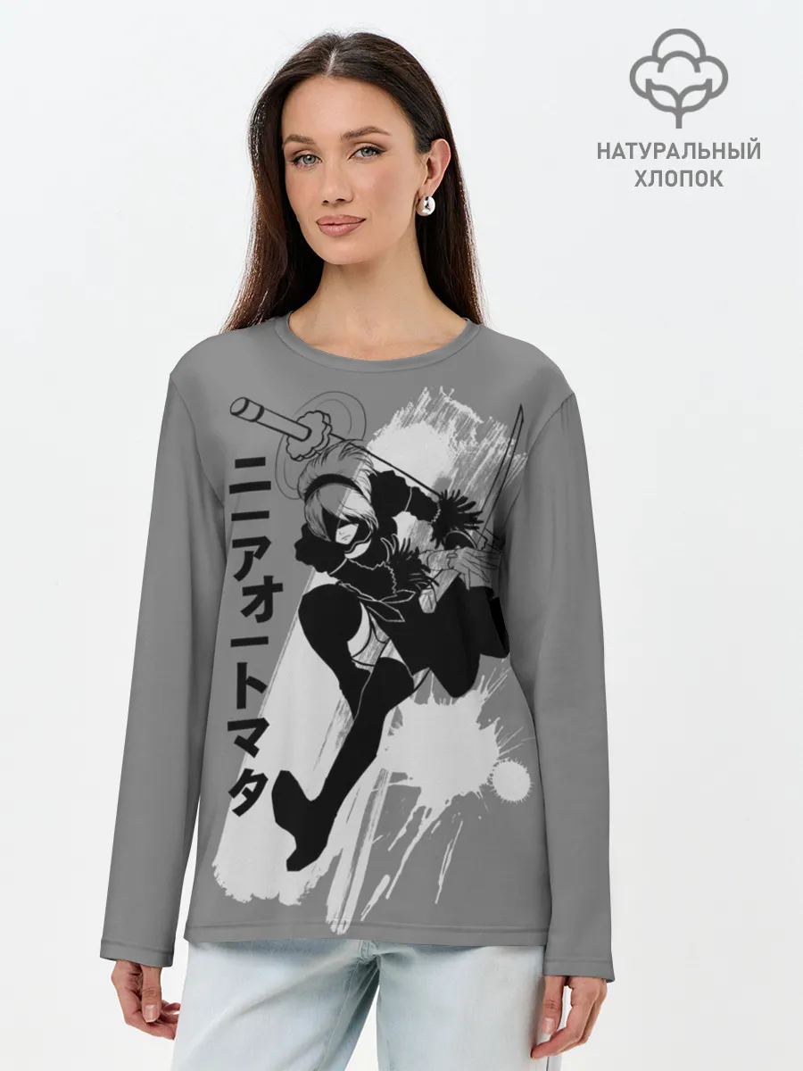 Лонгслив женский. Хлопок / Nier