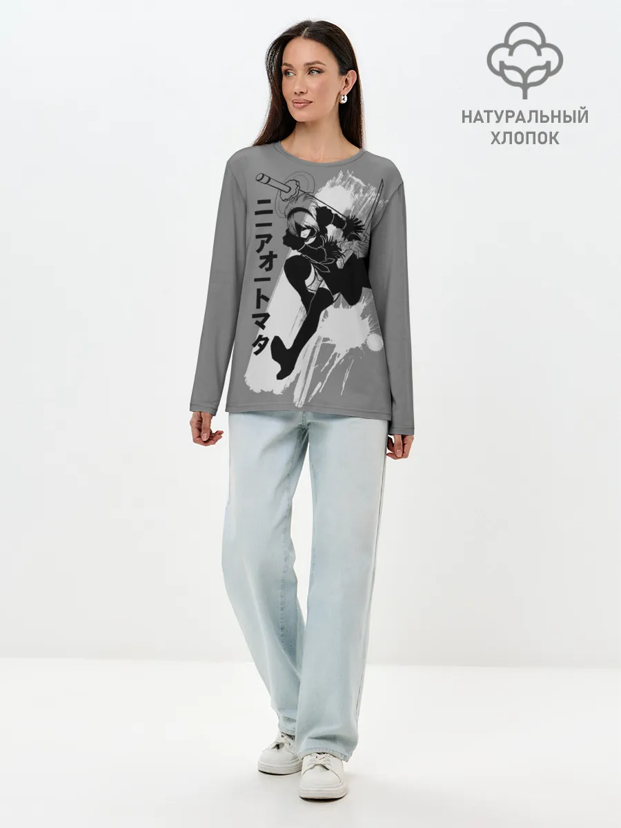 Лонгслив женский. Хлопок / Nier