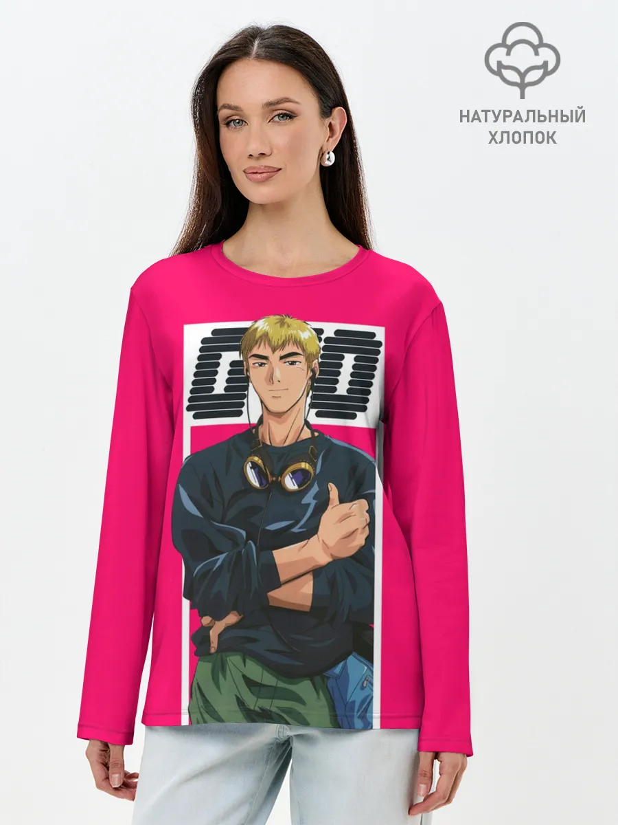 Лонгслив женский. Хлопок / Great Teacher Onizuka