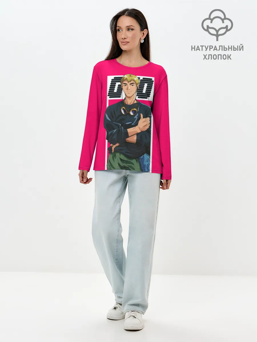 Лонгслив женский. Хлопок / Great Teacher Onizuka