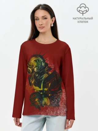 Лонгслив женский. Хлопок / Magician Killer