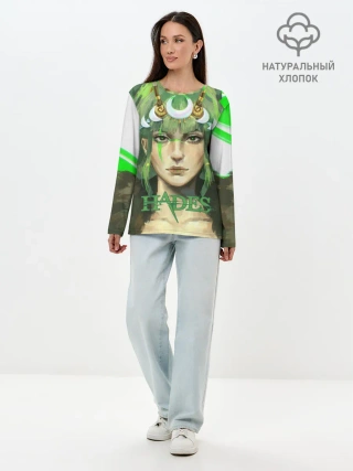 Лонгслив женский. Хлопок / Hades Artemis