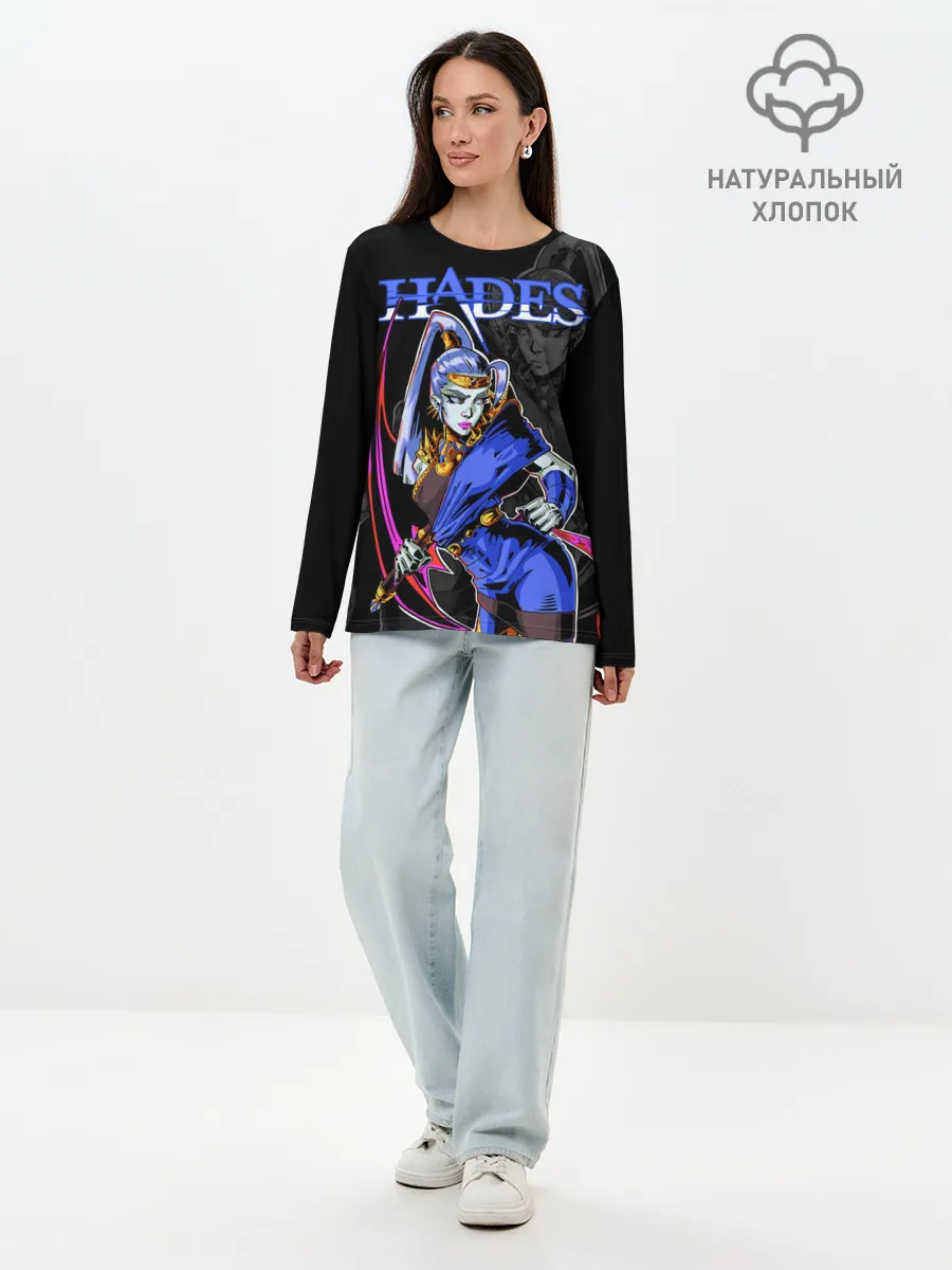 Лонгслив женский. Хлопок / Hades Megaera