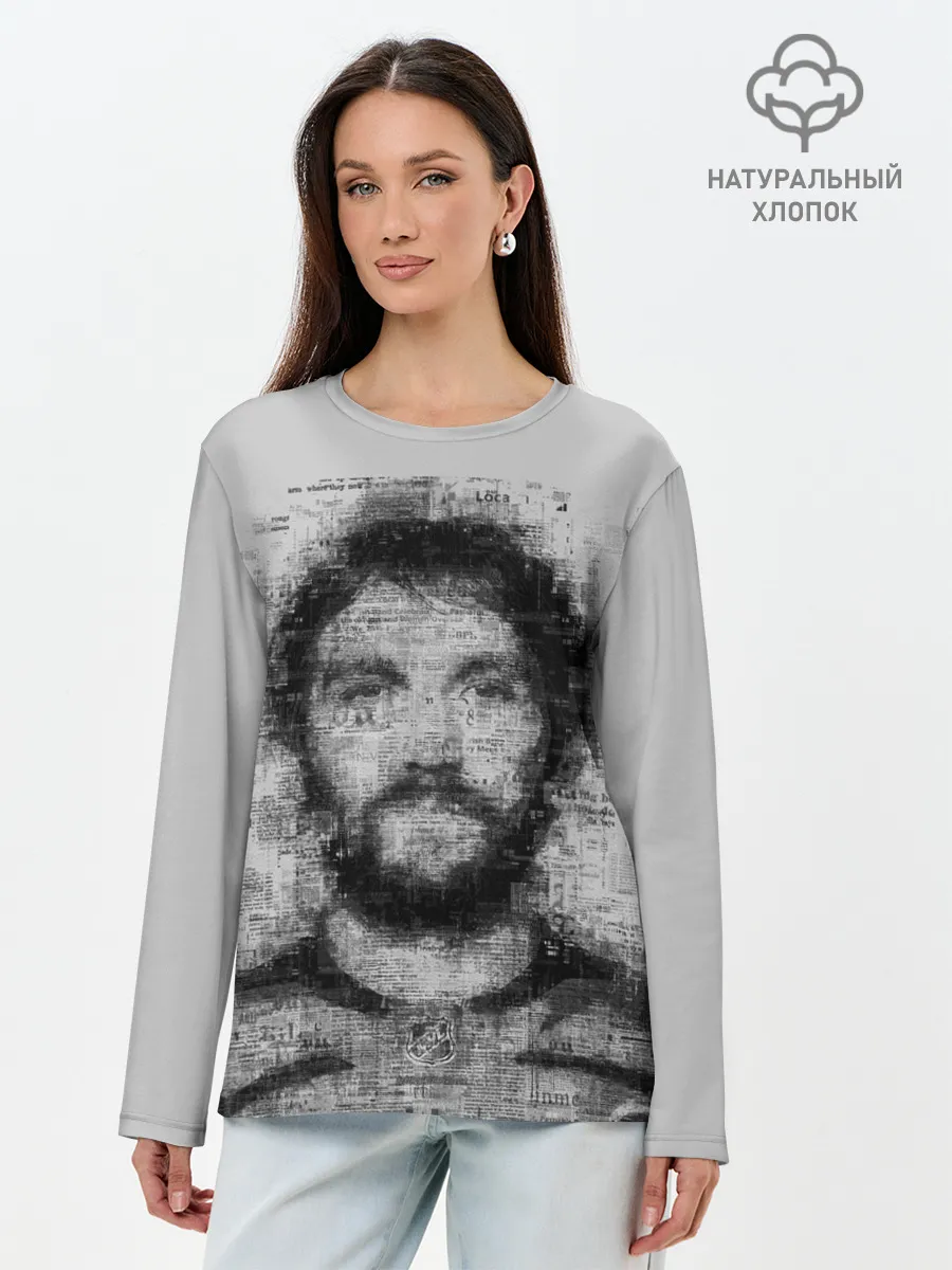 Лонгслив женский. Хлопок / АЛЕКСАНДР ОВЕЧКИН