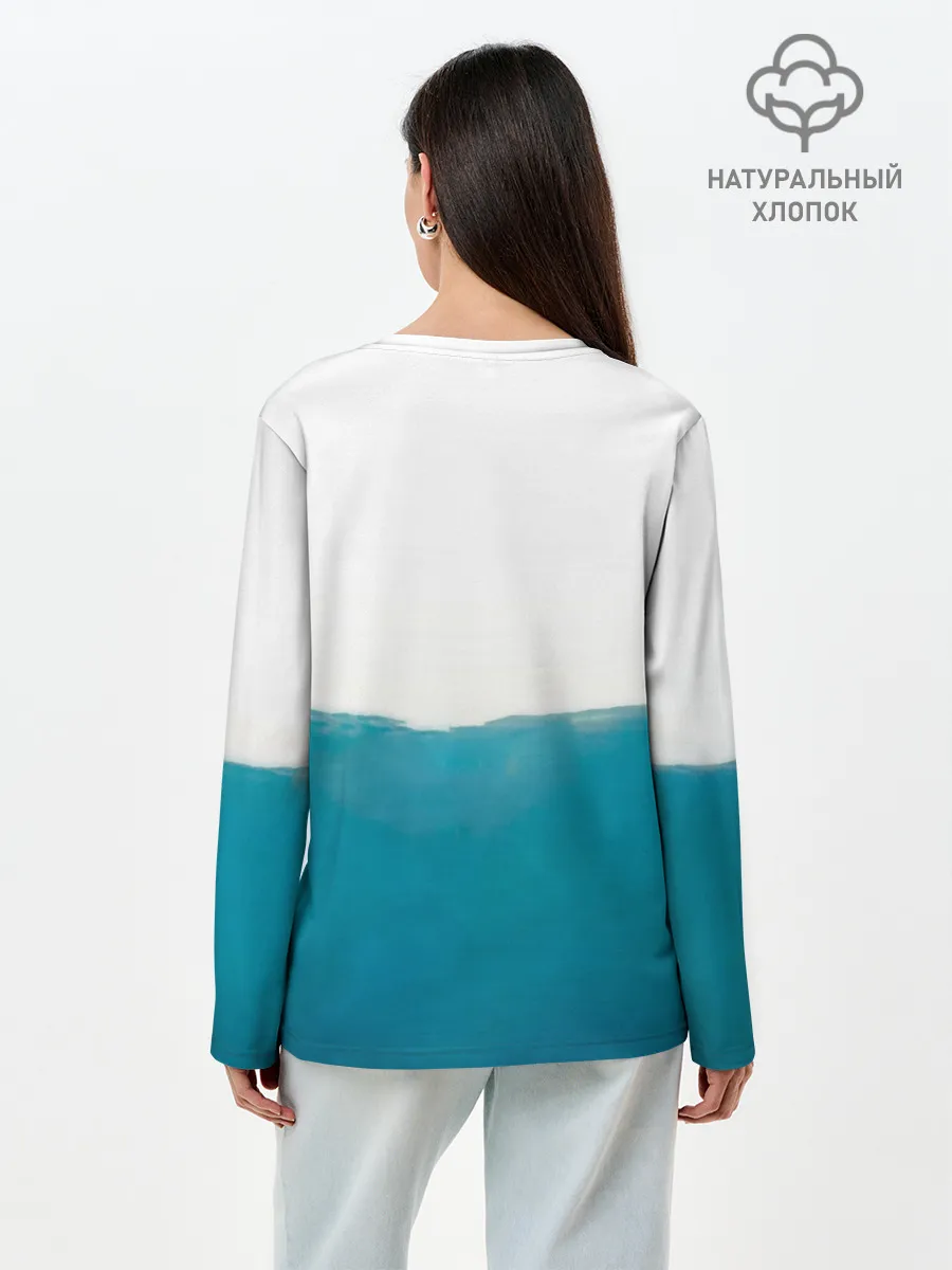 Лонгслив женский. Хлопок / Jaws 1975