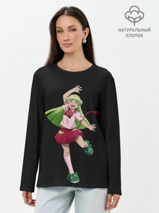 Лонгслив женский. Хлопок / Клара Валак