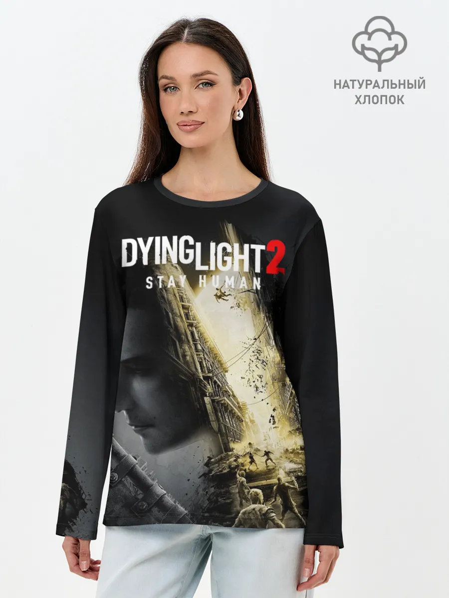 Лонгслив женский. Хлопок / Dying Light 2 Deluxe