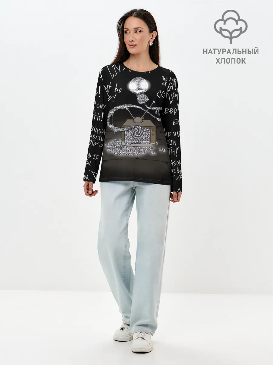 Лонгслив женский. Хлопок / The Binding of Isaac