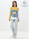 Лонгслив женский. Хлопок / MANCHESTER CITY / МАНЧЕСТЕР