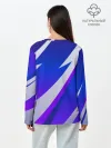 Лонгслив женский. Хлопок / SPORT STYLE BLUE