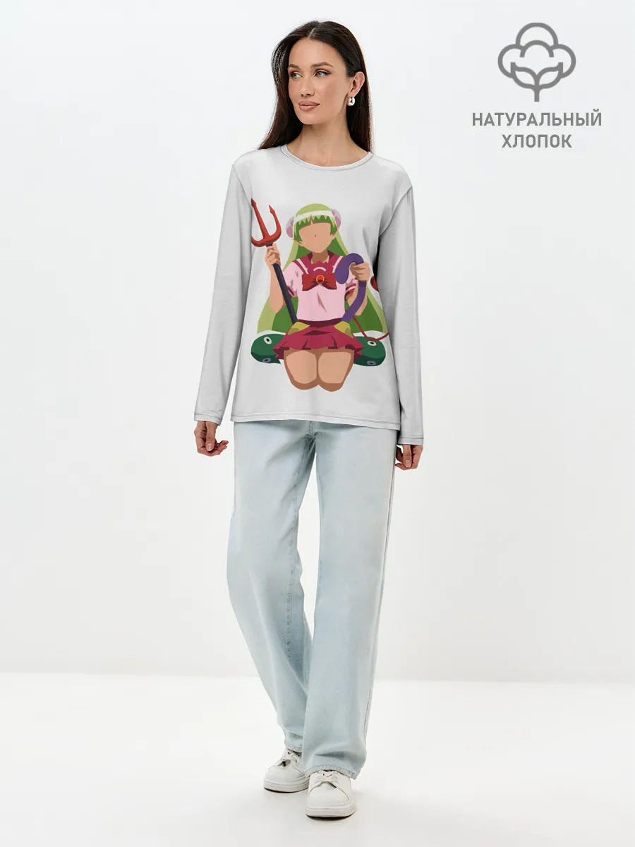 Лонгслив женский. Хлопок / Clara Valac Minimalistic