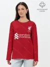 Лонгслив женский. Хлопок / Салах Ливерпуль форма 2021/22